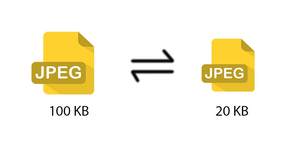 compress a JPEG file