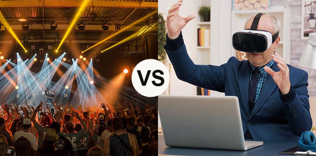 The Tech Difference Between Virtual & Traditional Events