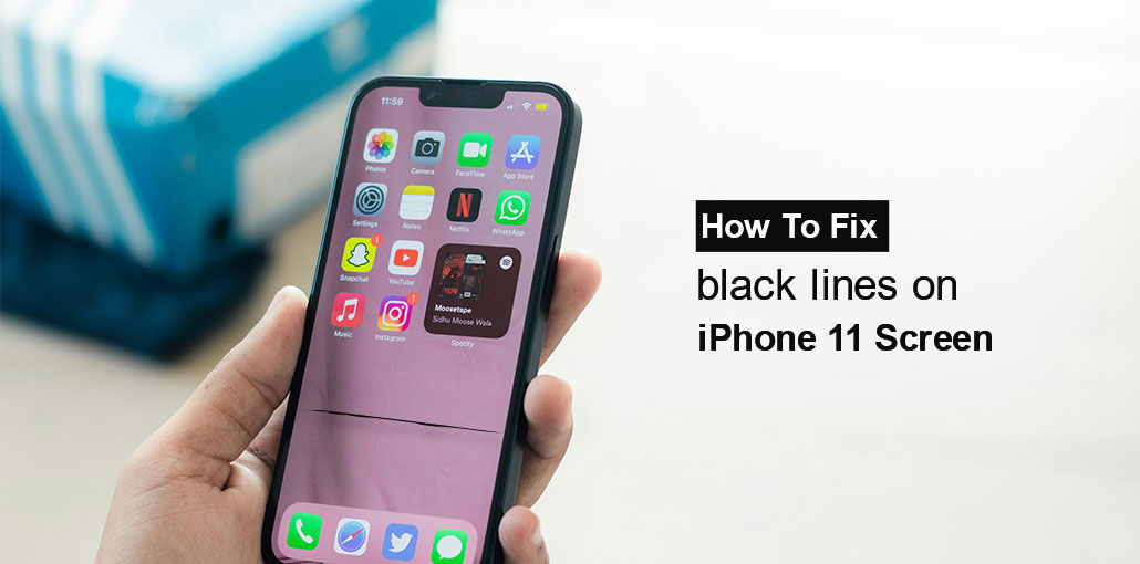 iPhone 11 Black Lines on Screen