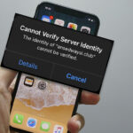 Cannot Verify Server Identity