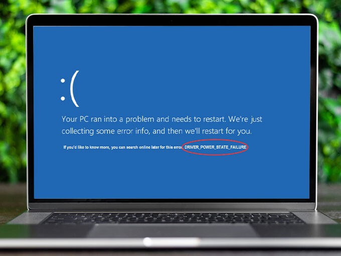 Driver Power State Failure