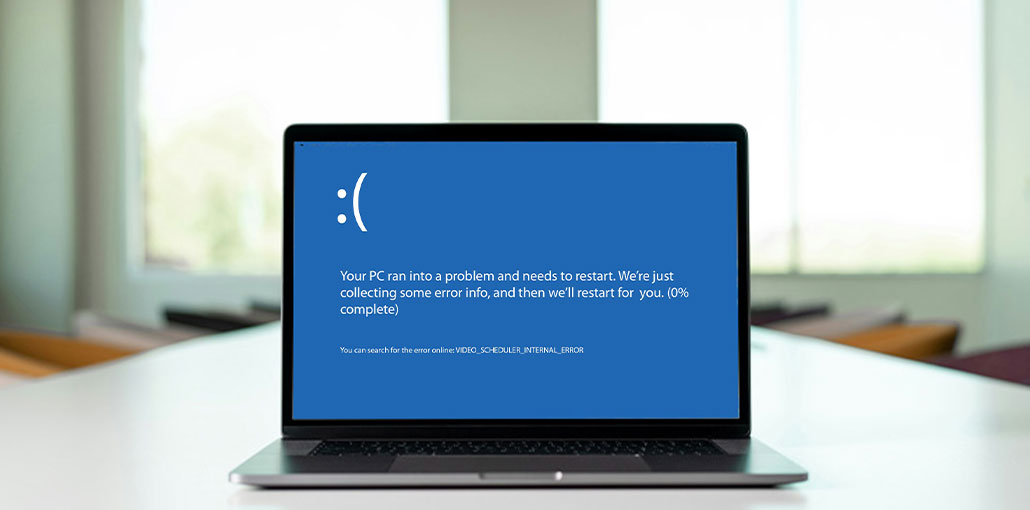 Video Scheduler Internal Error