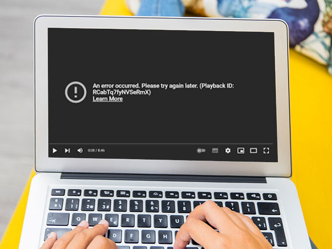 YouTube Playback Error