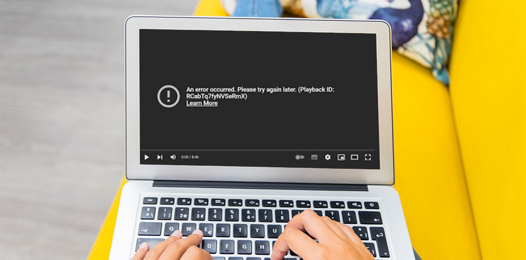 YouTube Playback Error