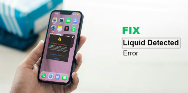 Liquid Detected in Lightning Connector