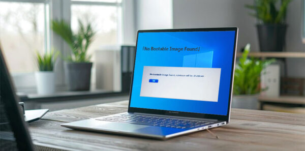 No Bootable Image Found Notebook Will Shut Down