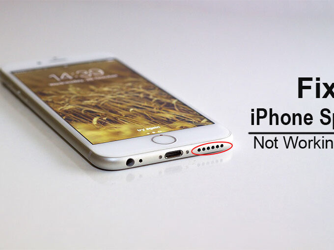 iPhone Speaker Not Working