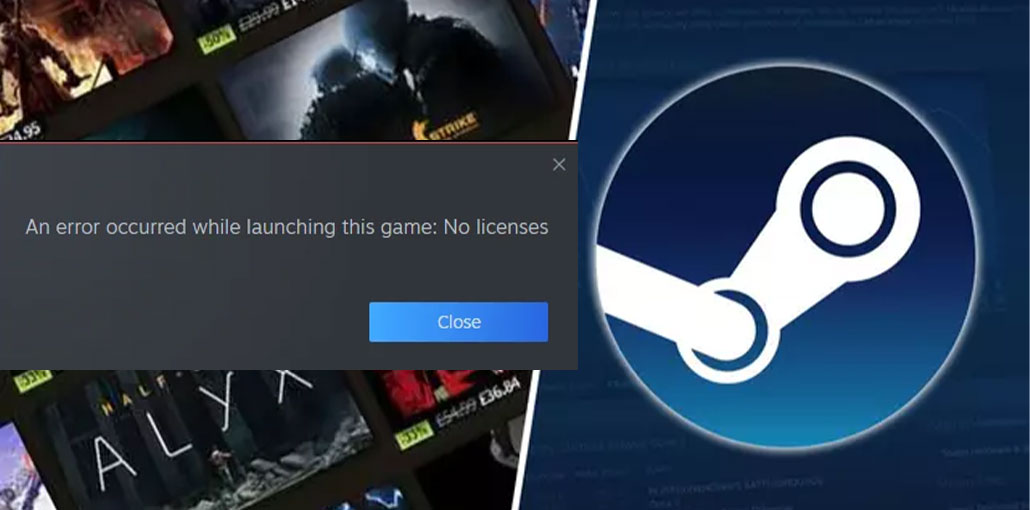 Steam No License Error