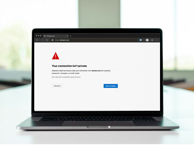 Your Connection Is Not Private