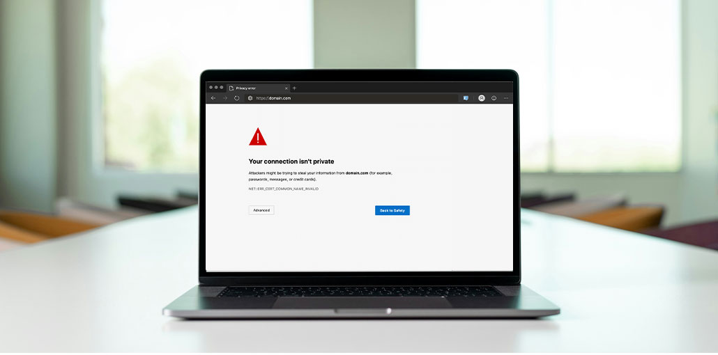 Your Connection Is Not Private