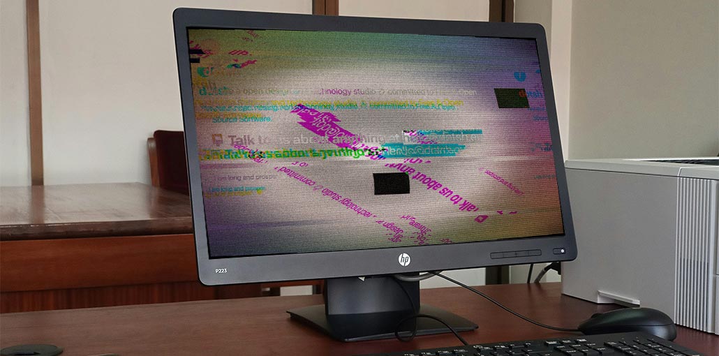 monitor flickering