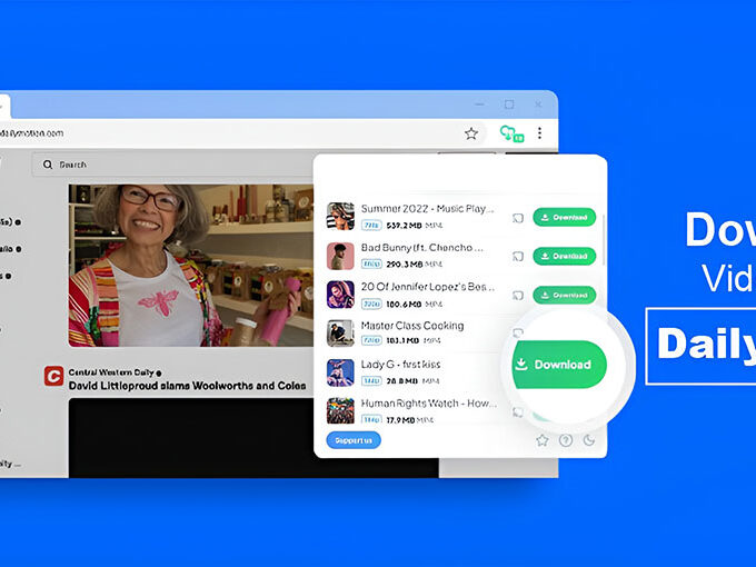 Dailymotion video downloader