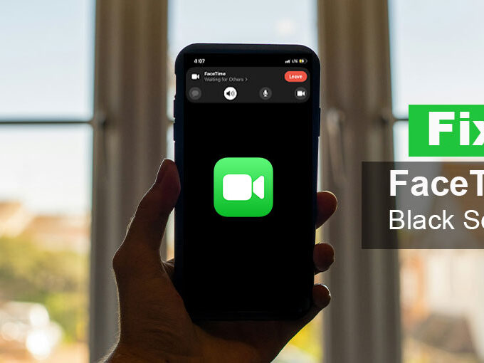 FaceTime Black Screen