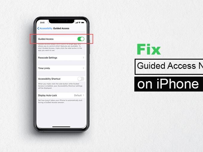 Guided Access Not Working