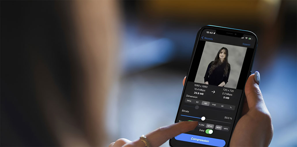 Photo Compressor App for iPhone