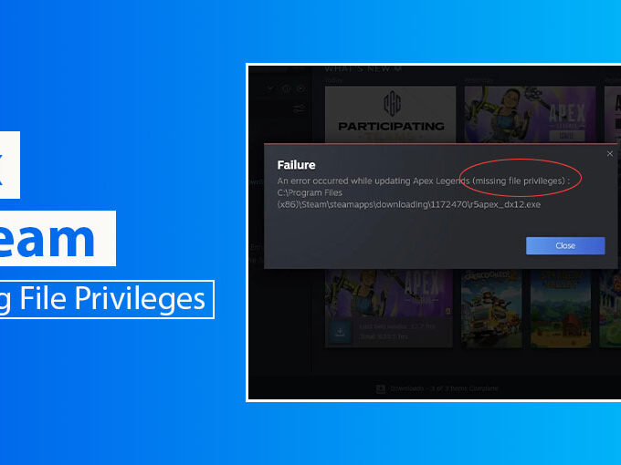 Steam Missing File Privileges