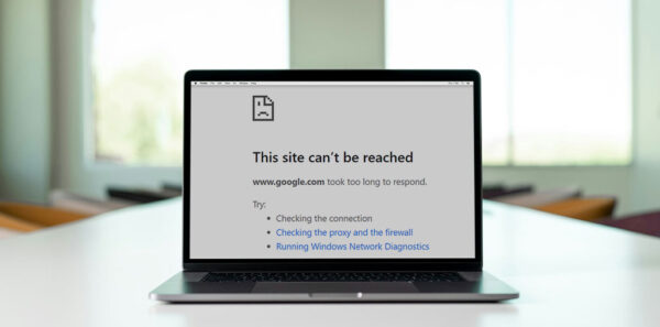 This Site Can't Be Reached