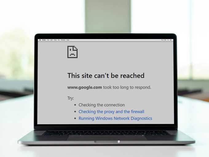 This Site Can't Be Reached