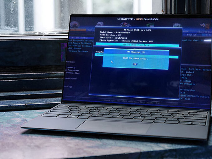 BIOS ID Check Error
