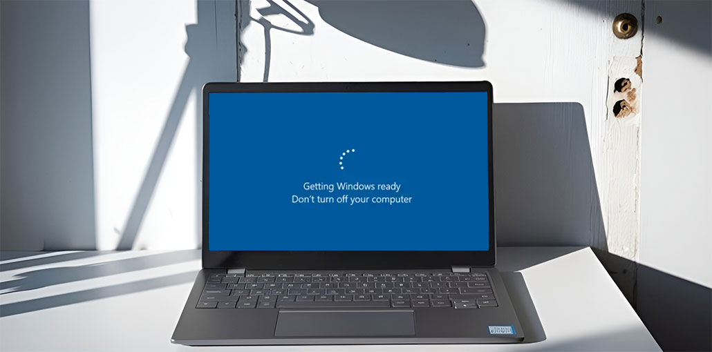 Getting Windows Ready Stuck
