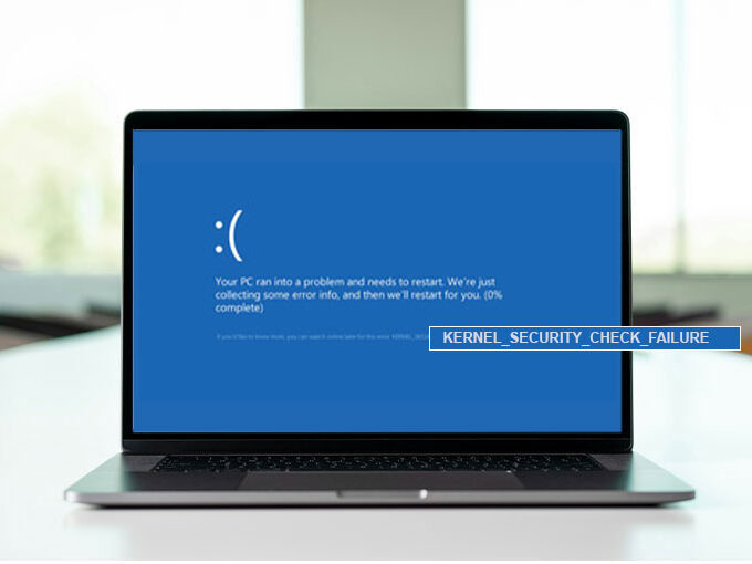 Kernel Security Check Failure
