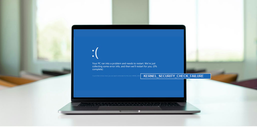 Kernel Security Check Failure
