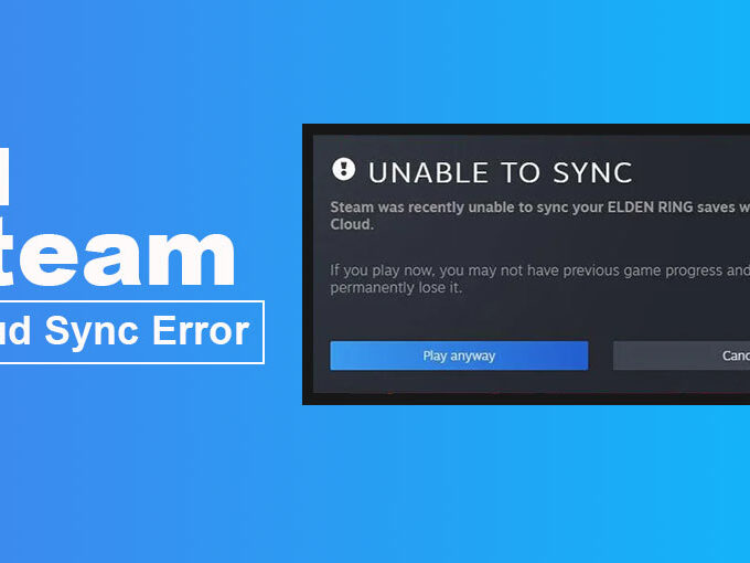 Steam Cloud Sync Error