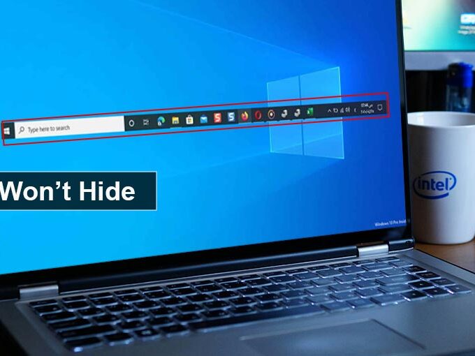 Taskbar Won't Hide
