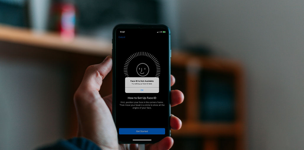 Face ID Not Available