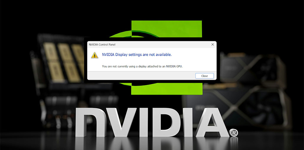 NVIDIA Control Panel not opening