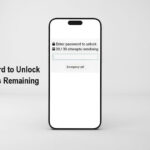 enter password to unlock 30 attempts remaining