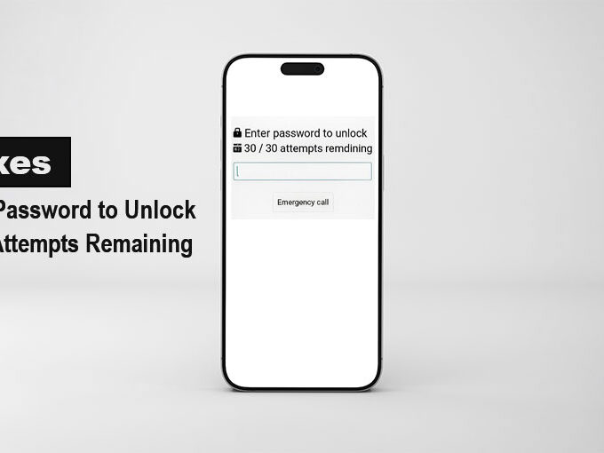 enter password to unlock 30 attempts remaining
