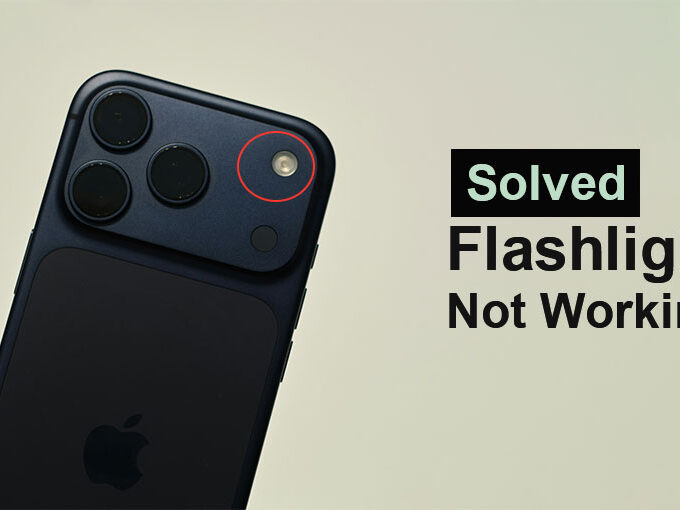 iPhone Flashlight Not Working