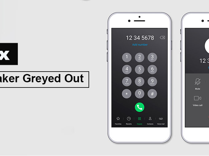 iPhone Speaker Greyed Out