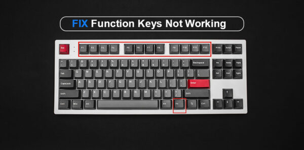 Function Keys Not Working