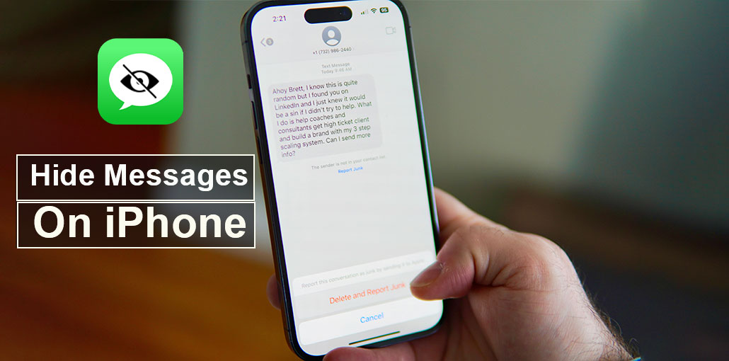How to Hide Messages on iPhone