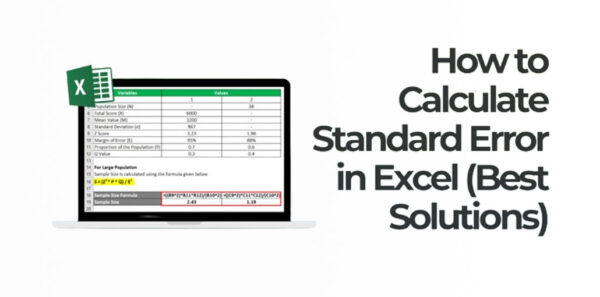 Standard Error in Excel