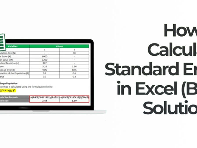Standard Error in Excel