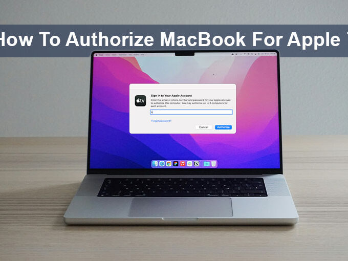 how to Authorize MacBook for Apple TV