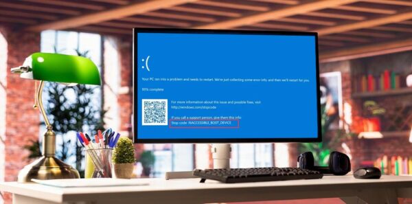 Inaccessible Boot Device