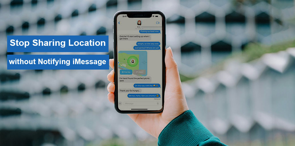 Stop Sharing Location Without Notifying iMessage