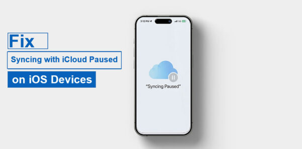 Syncing With iCloud Paused