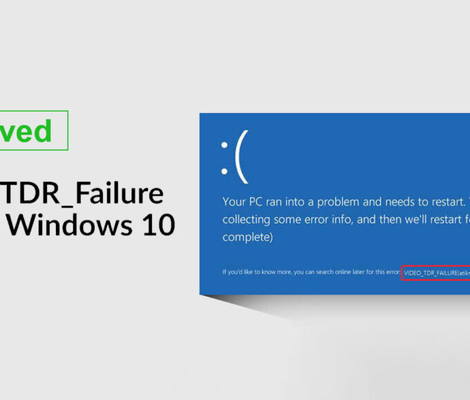 Video TDR Failure