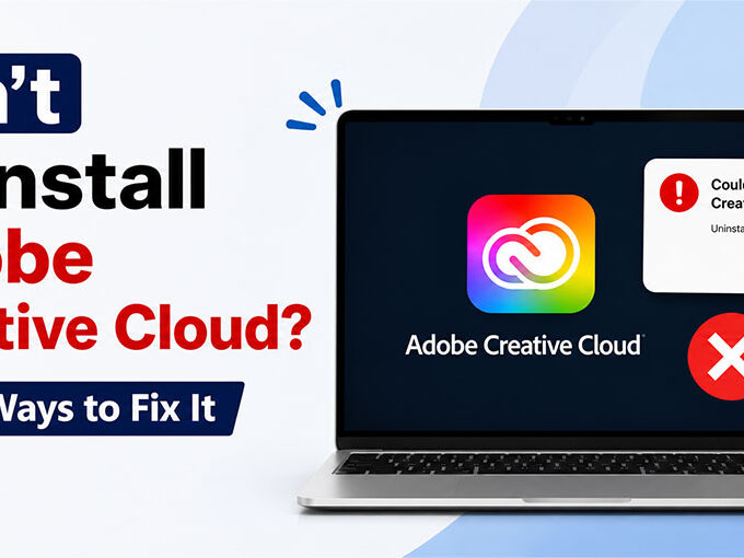 Can't Uninstall Adobe Creative Cloud