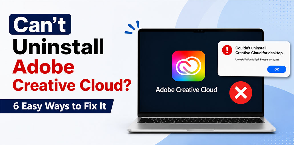 Can't Uninstall Adobe Creative Cloud
