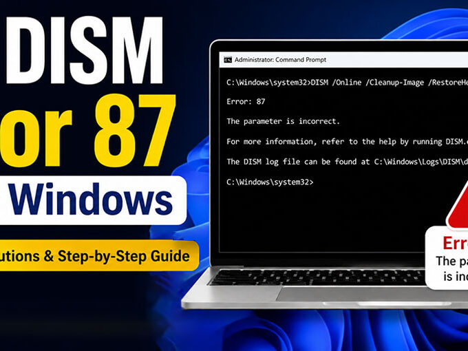 DISM Error 87