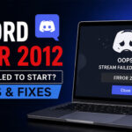 Discord Error 2012