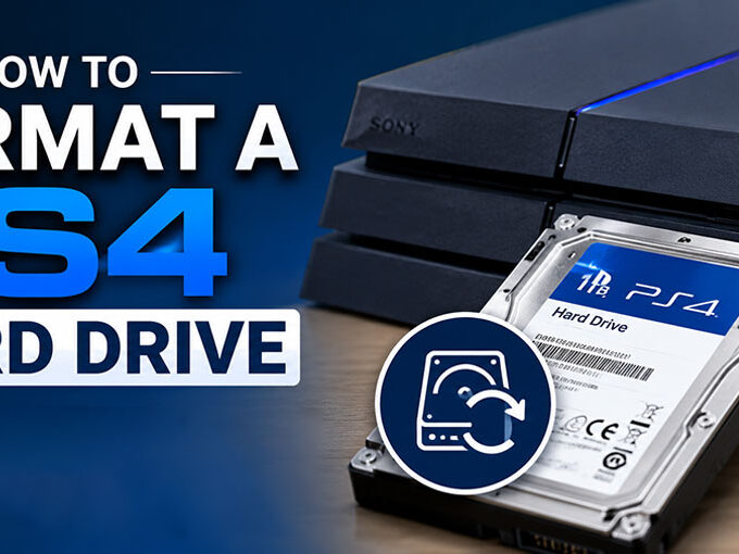 Format a PS4 Hard Drive
