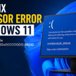 Hypervisor Error
