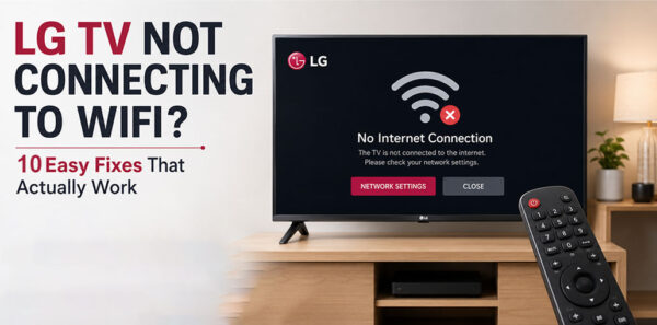 LG TV Not Connecting to WiFi